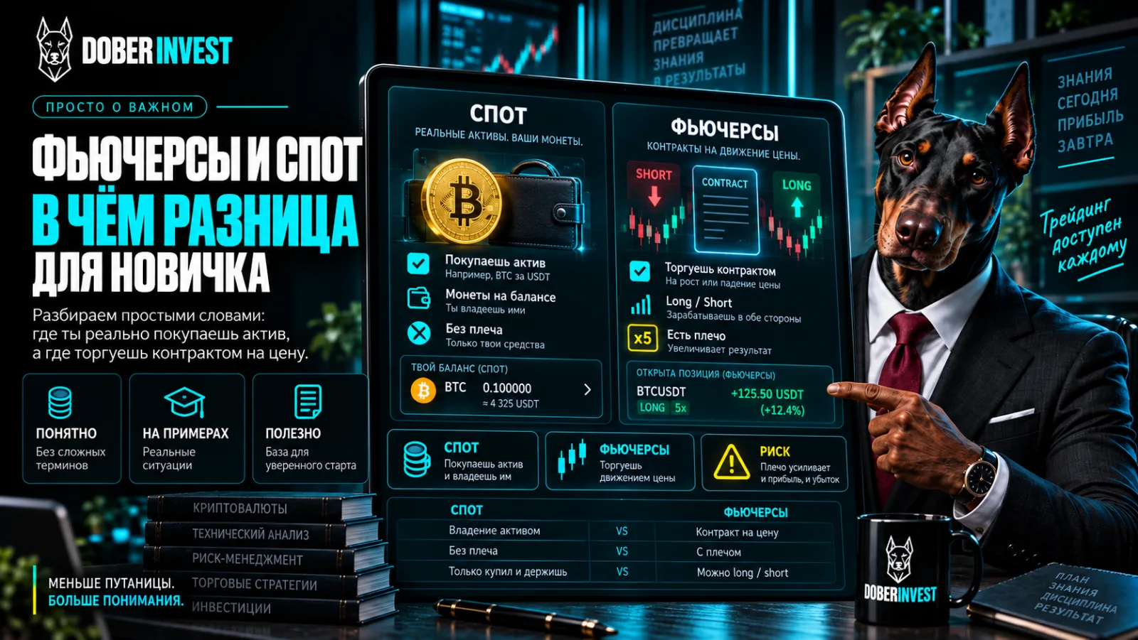 Фьючерсы и спот: в чём разница для новичка
