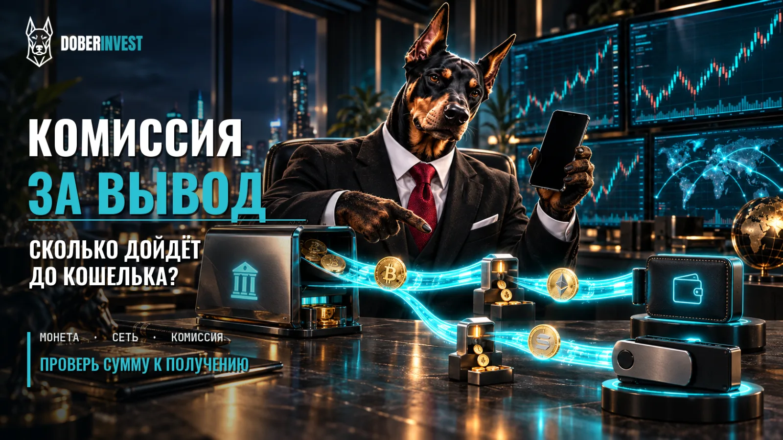 Комиссия за вывод: почему сеть важнее суммы